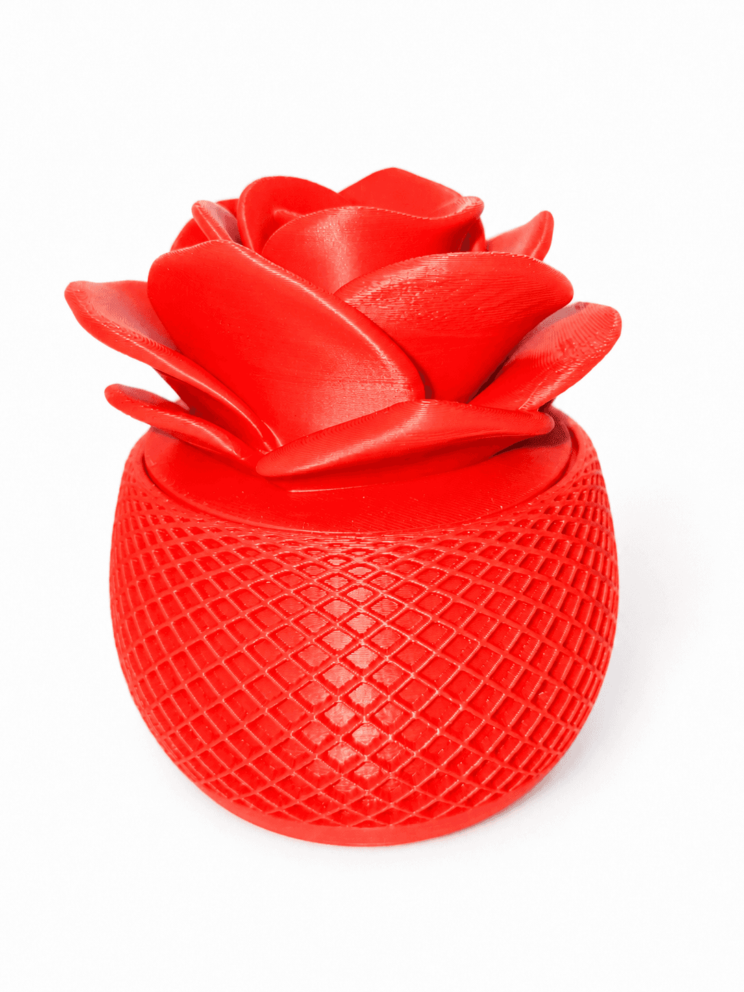 Rose Lid Small Item Storage Box