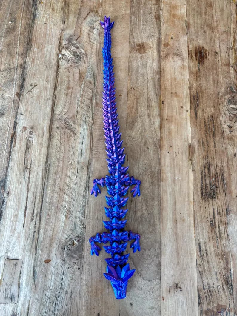 2 Metre Crystal Dragon (6.7 Feet)