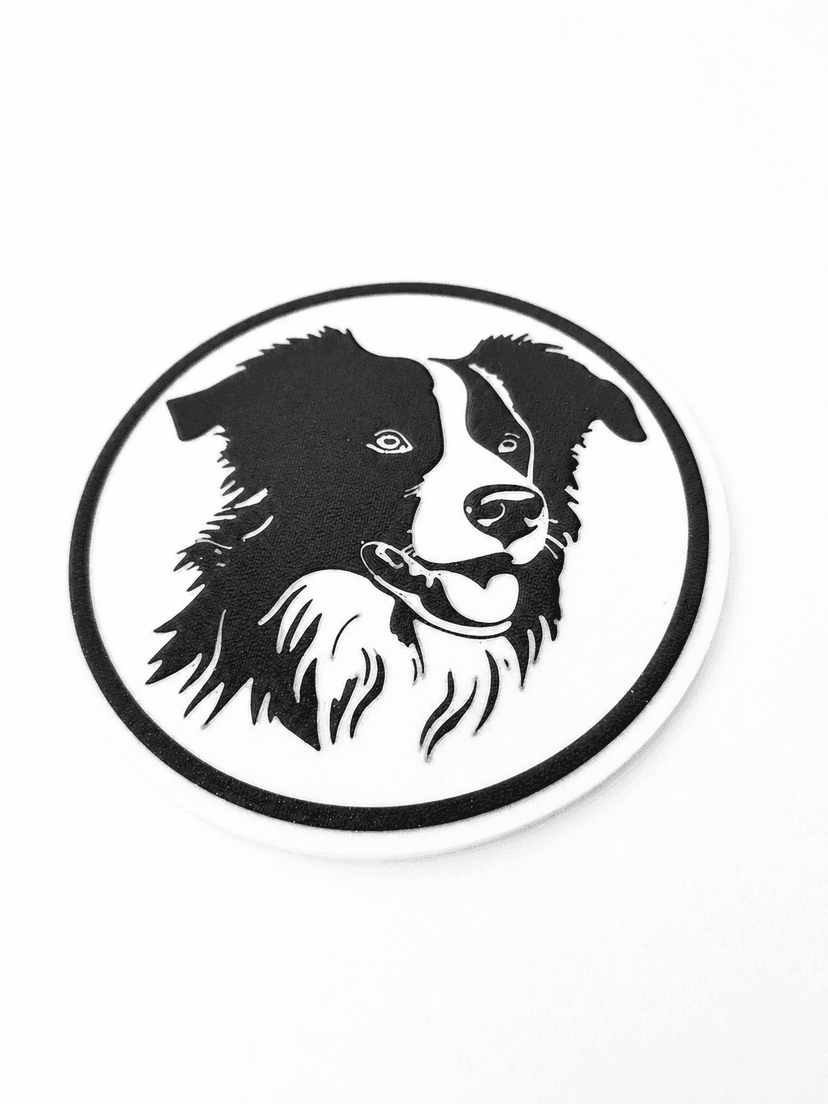 Border Collie Coaster